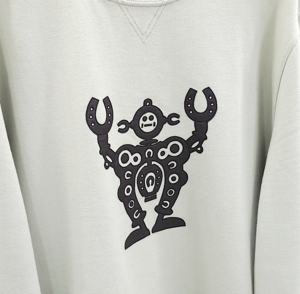 [럭스유] XXL / 에르메스 미스터 파리에2 자수 패치 맨투맨 H157750HA