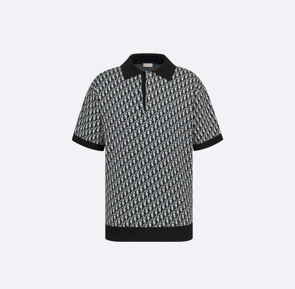 [럭스유] L / 디올 오블리크 폴로 셔츠