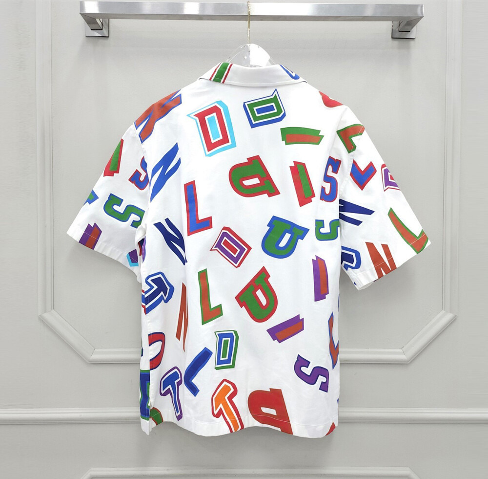 [럭스유] L / 루이비통 NBA 바스켓볼 레터스 오버 셔츠