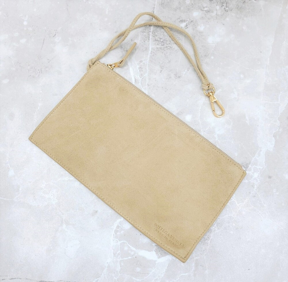 [럭스유] 보테가베네타 스웨이드 아르코 미디엄 토트백 609175