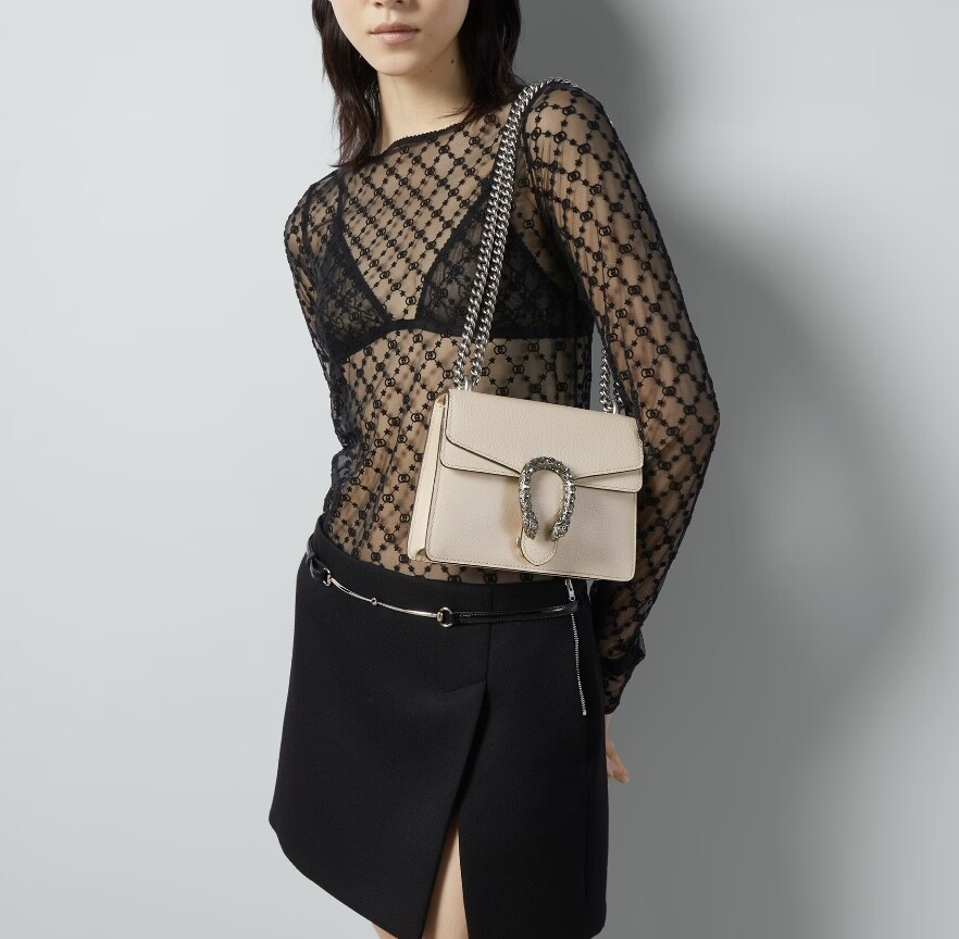 [럭스유] 구찌 디오니소스 레더 미니백