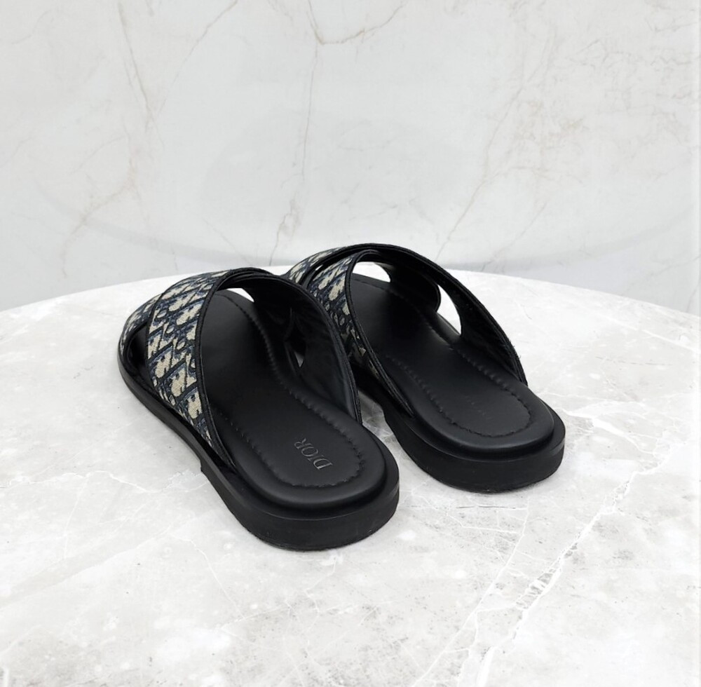 [럭스유] 44 / 디올 알리아스 오블리크 자카드 샌들 3SA126ZSA