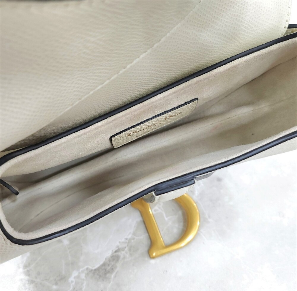 [럭스유] 디올 카프스킨 새들백 미니 M0447CBAA