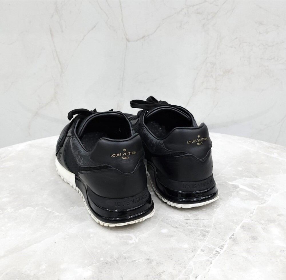 [럭스유] 5.5 / 루이비통 블랙 이클립스 런어웨이 스니커즈