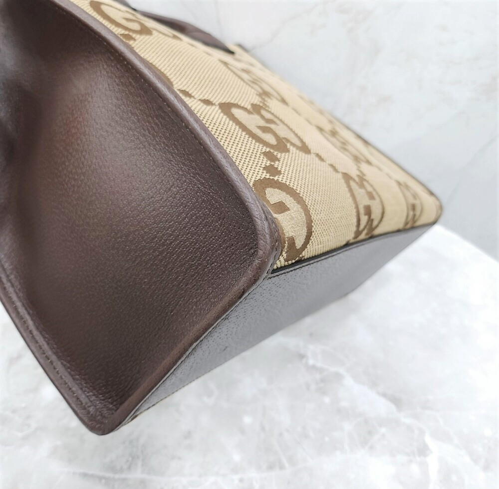 [럭스유] 구찌 GG 점보 캔버스 토트백