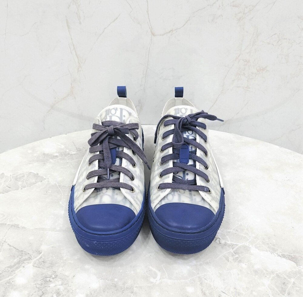 [럭스유] 45 / 디올 네이비 오블리크 B23 스니커즈