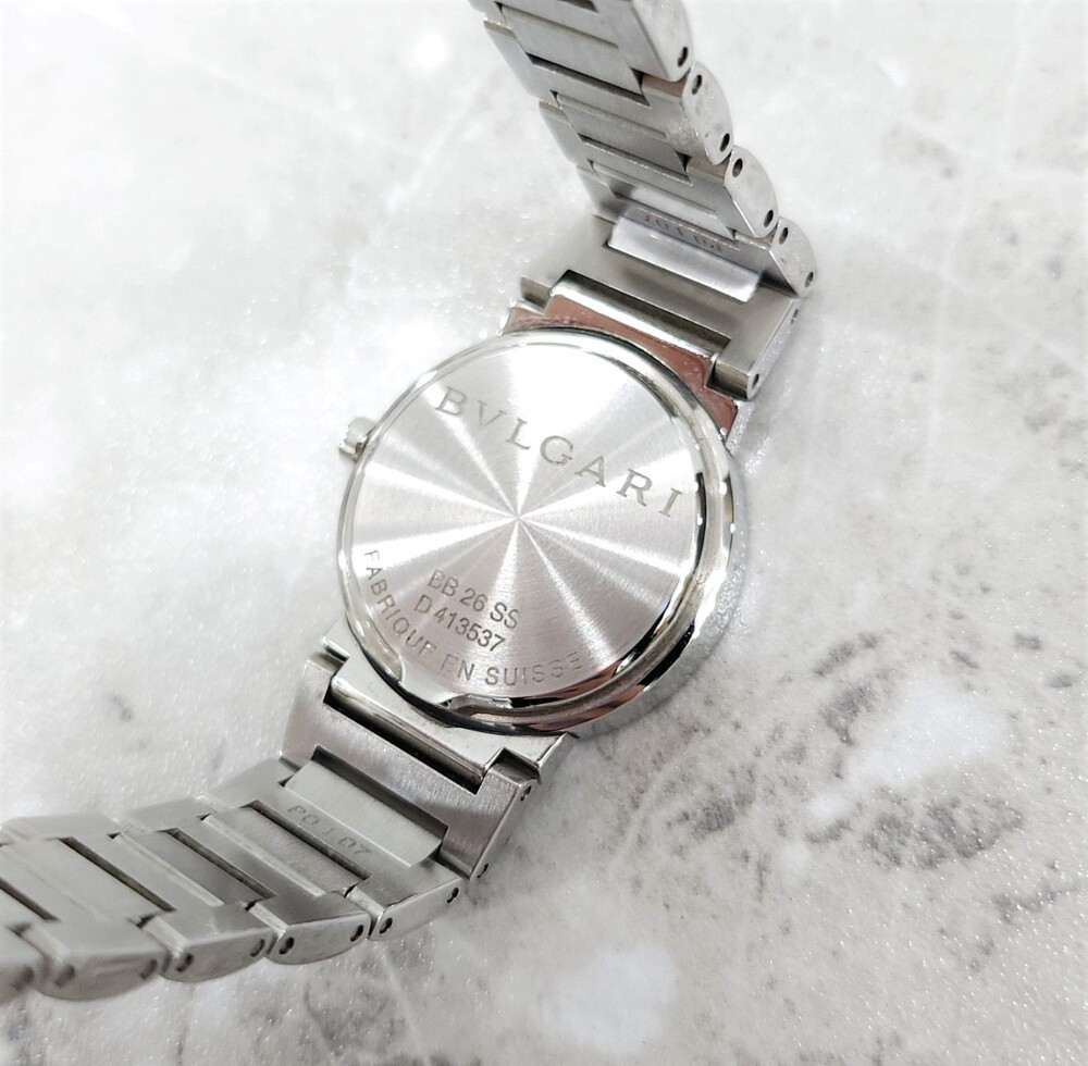 [럭스유] 불가리 여성 다이아 쿼츠 메탈시계 BB26WSS12