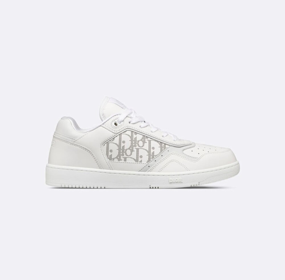 [럭스유] 44 / 디올 화이트 업타운 B27 로우탑 스니커즈 3SN272ZSB