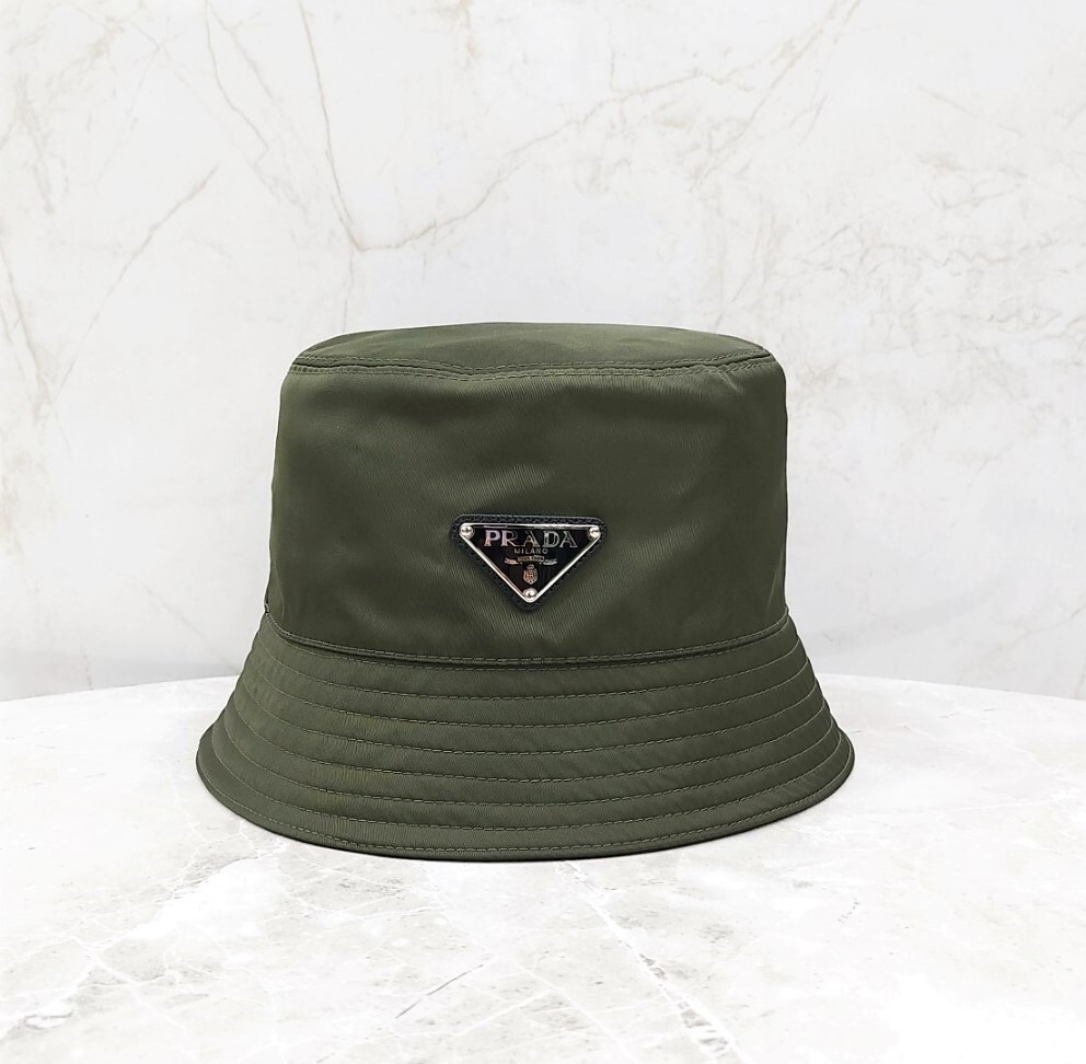 [럭스유] (새상품) 프라다 삼각로고 리나일론 버킷햇 L 2HC137