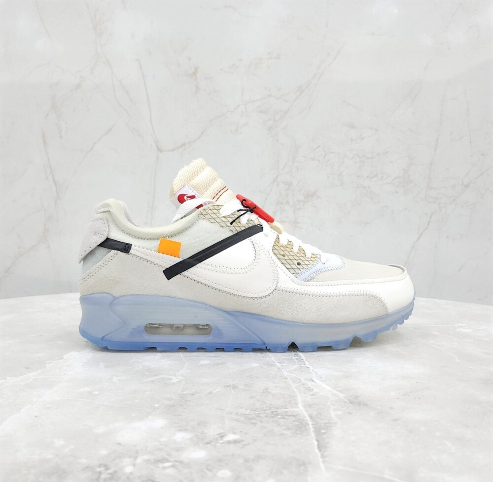 [럭스유] US8.5 / 나이키 X 오프화이트 에어맥스 90 OG 더 텐