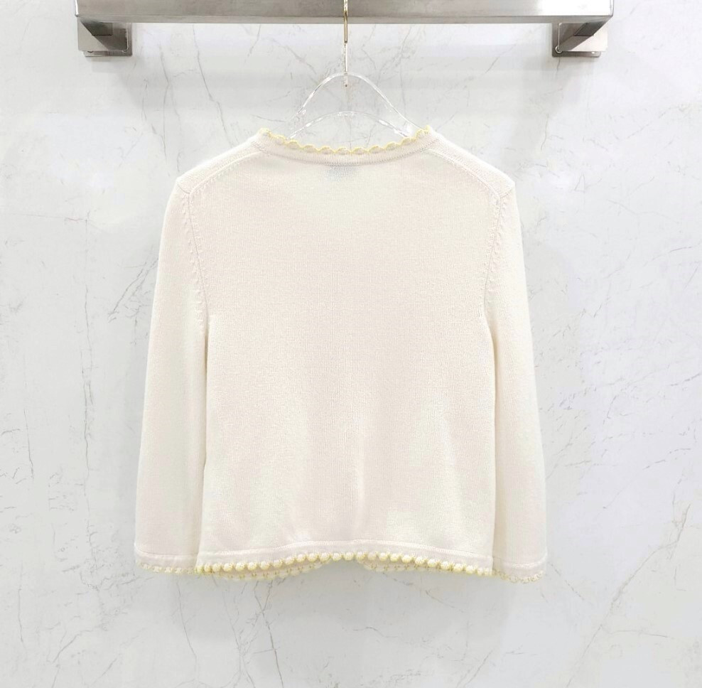 [럭스유] 34 / 샤넬 25S 크루즈 CC버튼 캐시미어 가디건 P78338