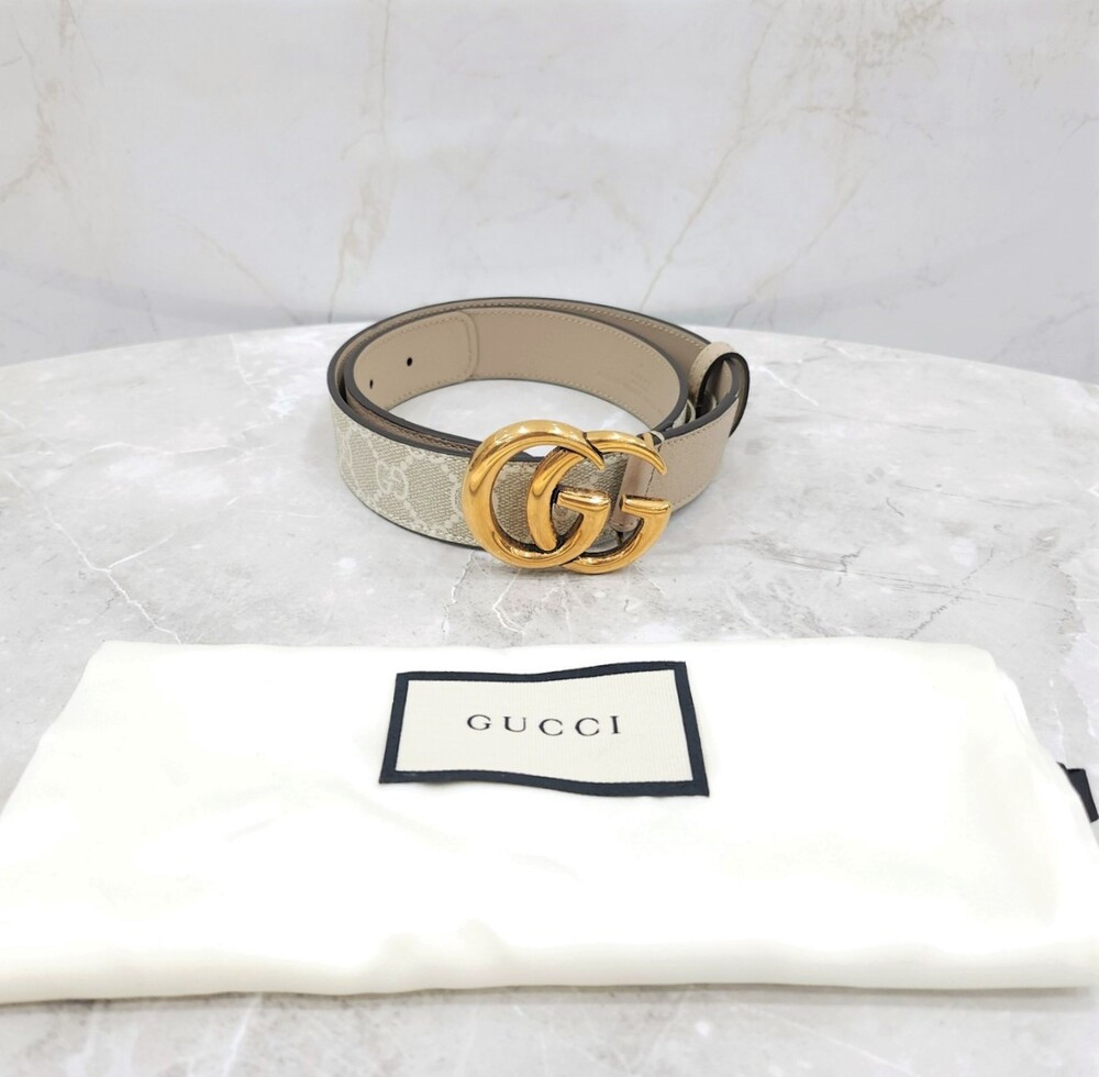 [럭스유] (새상품) 70 / 구찌 GG 마몬트 벨트 625839