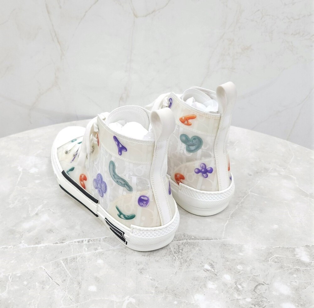 [럭스유] 40 / 디올 X 케니샤프 오블리크 하이탑 스니커즈