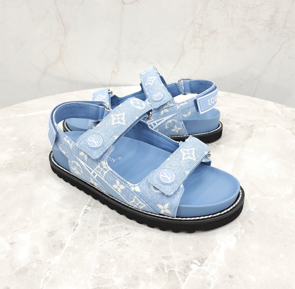 [럭스유] 40 / 루이비통 파세오 플랫 컴포트 샌들