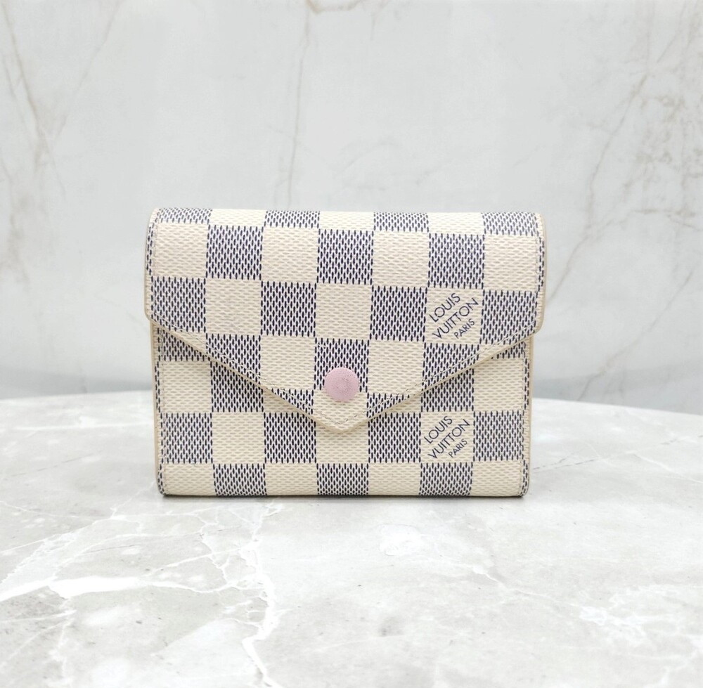 [럭스유] 루이비통 다미에 캔버스 빅토린 월릿 반지갑