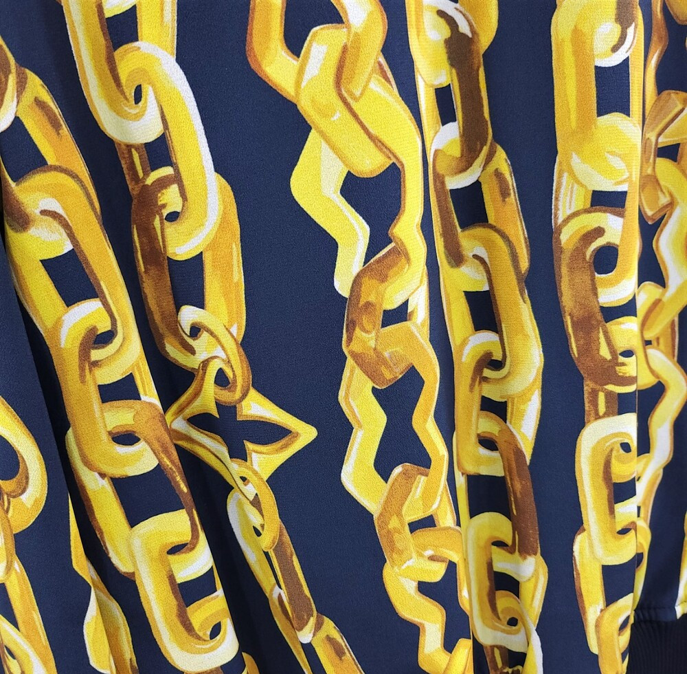 [럭스유] 36 / 루이비통 체인 프린트 보머 모노그램 자켓