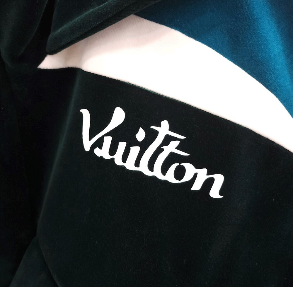 [럭스유] 50 / 루이비통 LV 테크니컬 테이프 벨루어 윈드 브레이커 자켓