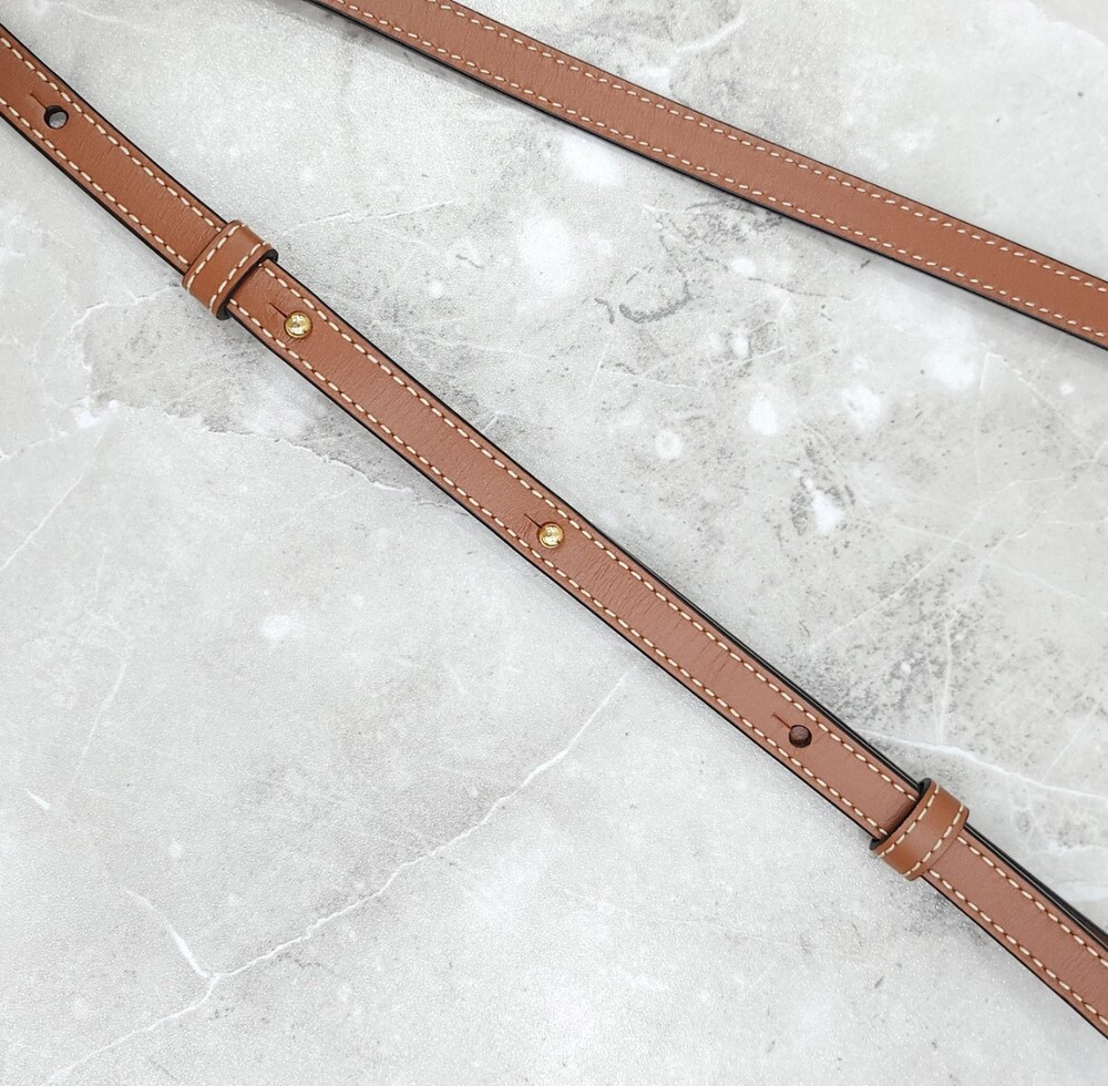 [럭스유] (새상품) 셀린느 퀴르 트리오페 오벌 펄스 숄더백 198603DXC