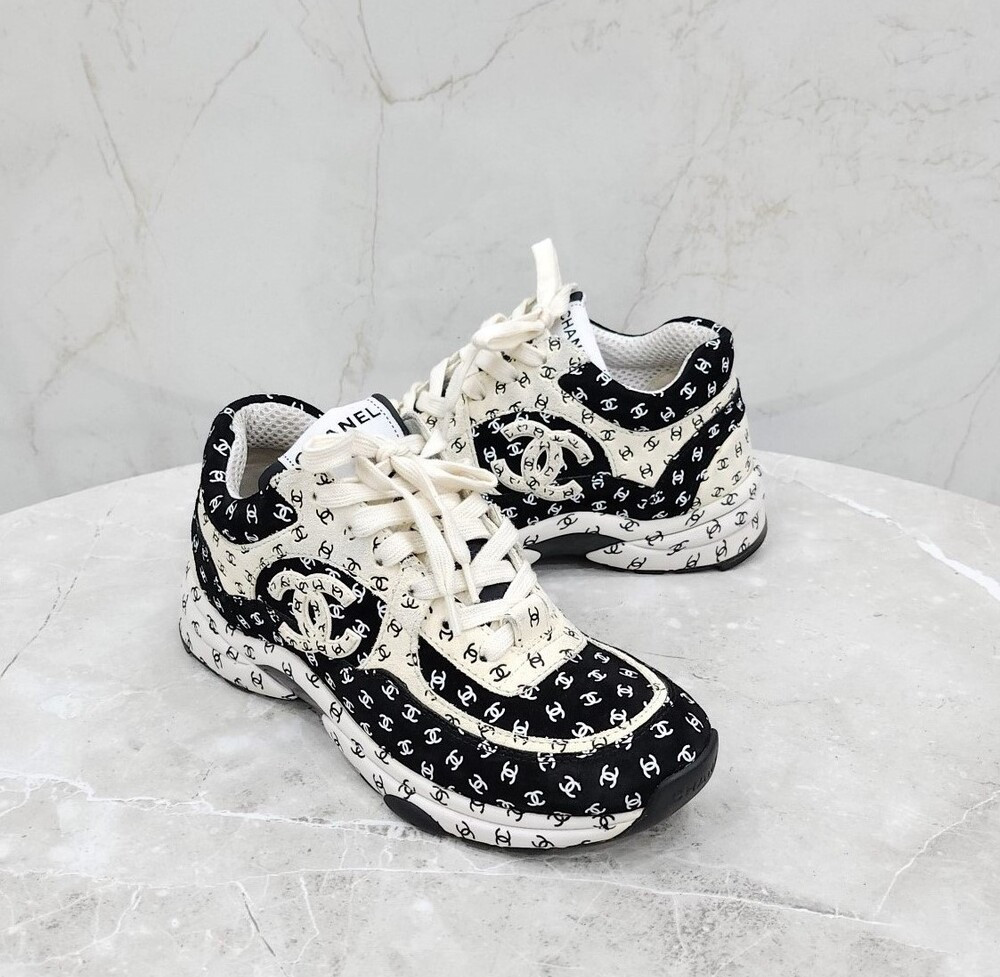 [럭스유] 37 / 샤넬 CC 멀티로고 크루즈 스니커즈 G39230