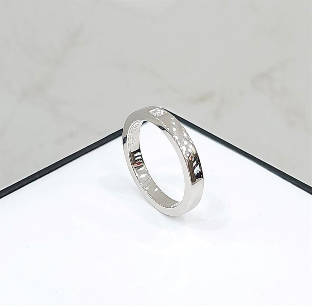 [럭스유] 불가리 다이아 플래티넘 메리미 웨딩링 48호