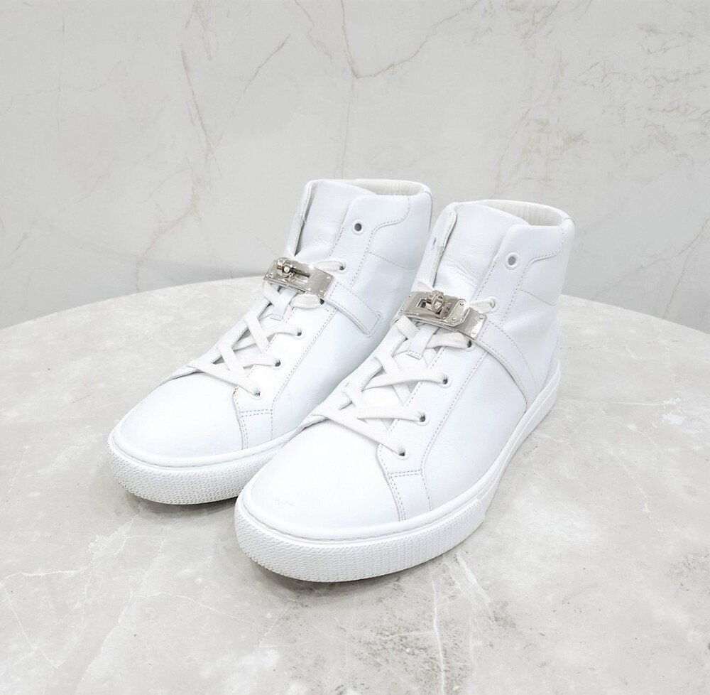 [럭스유] 42.5 / 에르메스 데이드림 하이탑 스니커즈