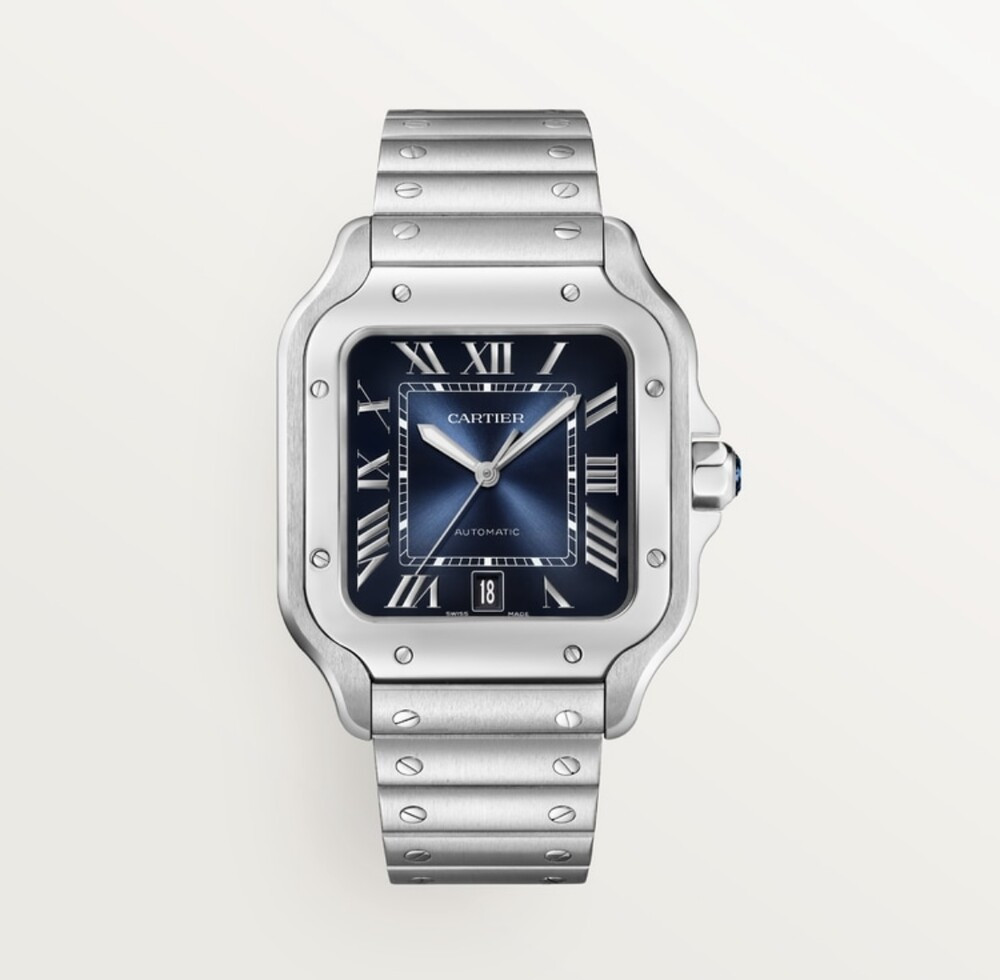 [럭스유] (새상품) 까르띠에 산토스 드 까르띠에 시계 청판 WSSA0071