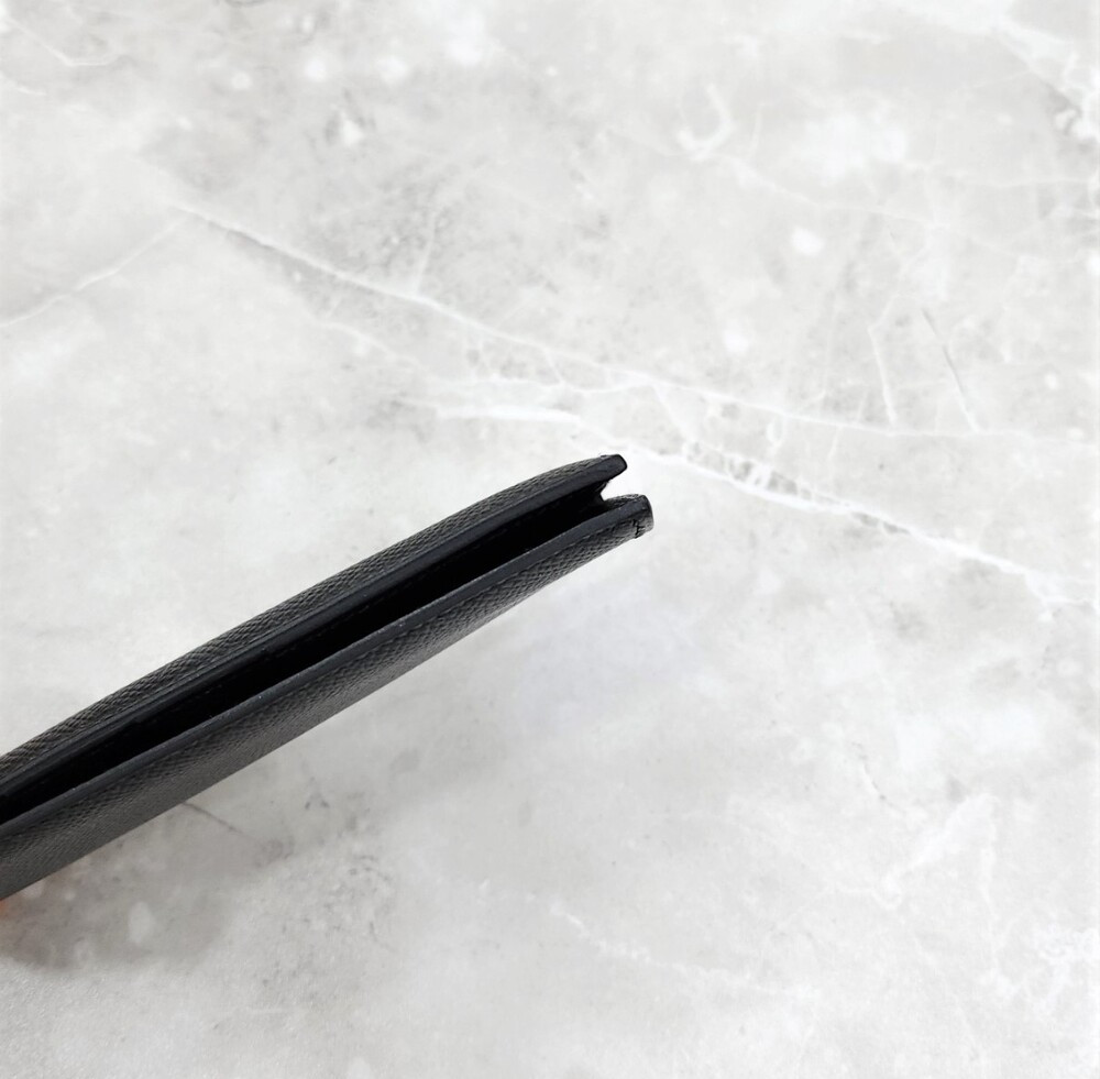 [럭스유] 에르메스 MC2 플레밍 장지갑 앱송 블랙 D각인