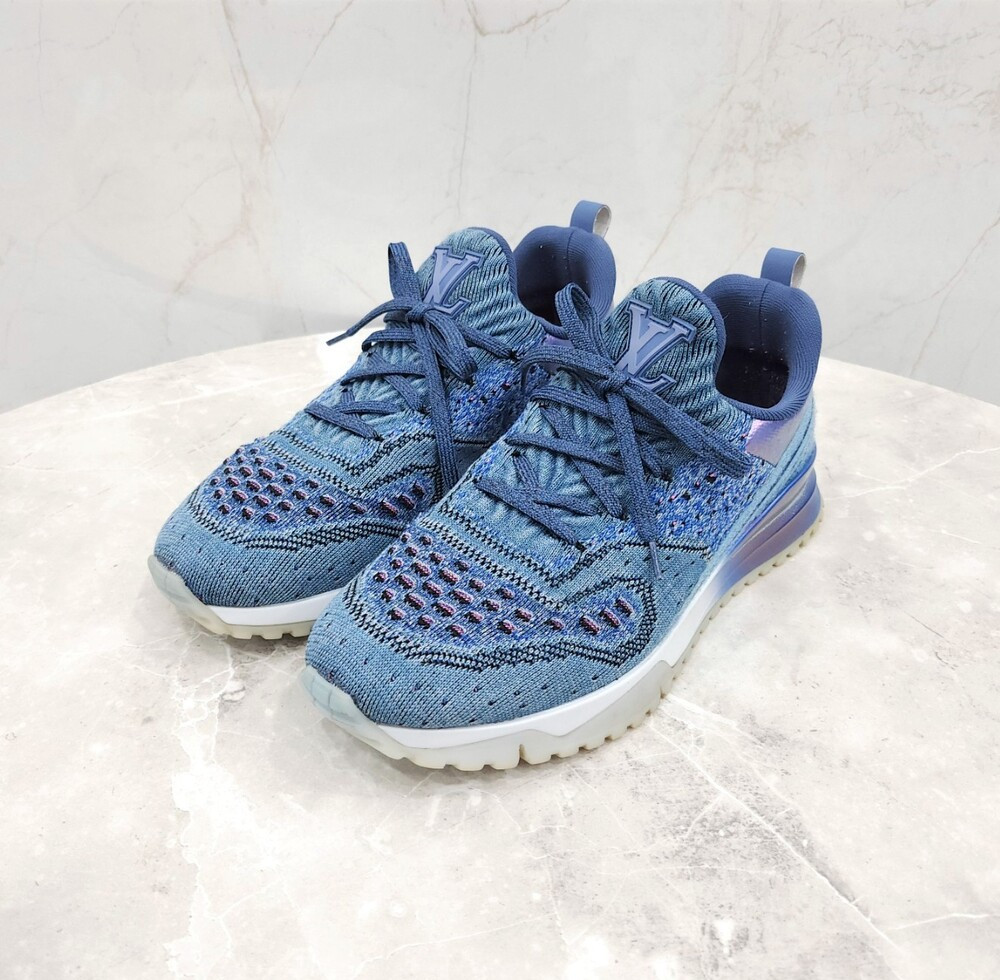 [럭스유] 7 / 루이비통 블루 VNR 런어웨이 니트 운동화