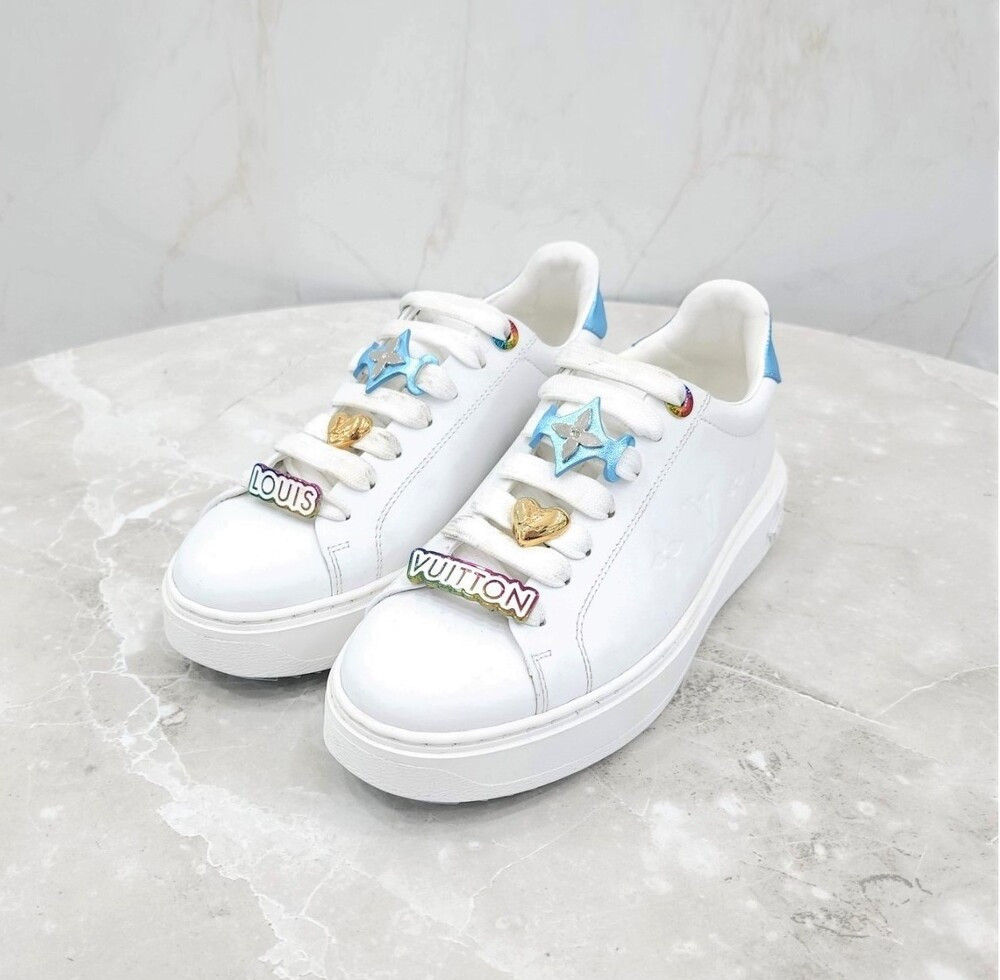 [럭스유] 35.5 / 루이비통 모노그램 타임아웃 스니커즈