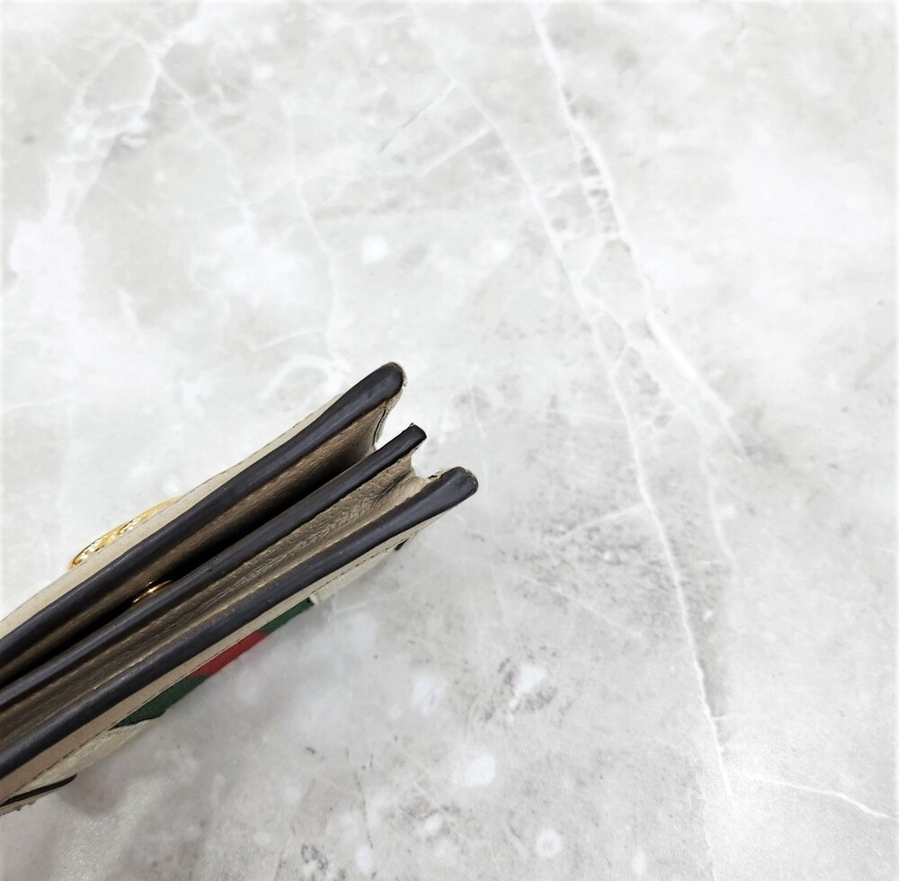 [럭스유] 구찌 오피디아 GG 삼선 카드지갑 523155