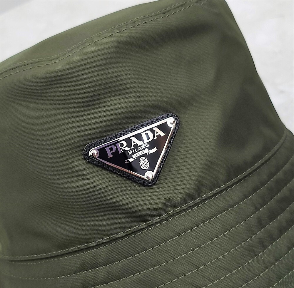 [럭스유] (새상품) 프라다 삼각로고 리나일론 버킷햇 L 2HC137