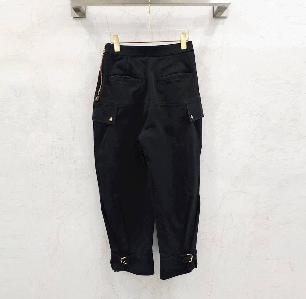 [럭스유] 36 / 루이비통 LV 디테일 여성 카고팬츠