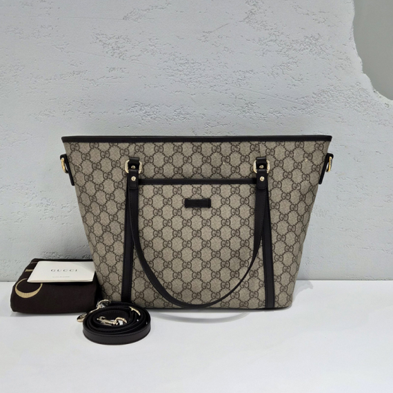 구찌 GG 로고 자가드 숄더백 388929