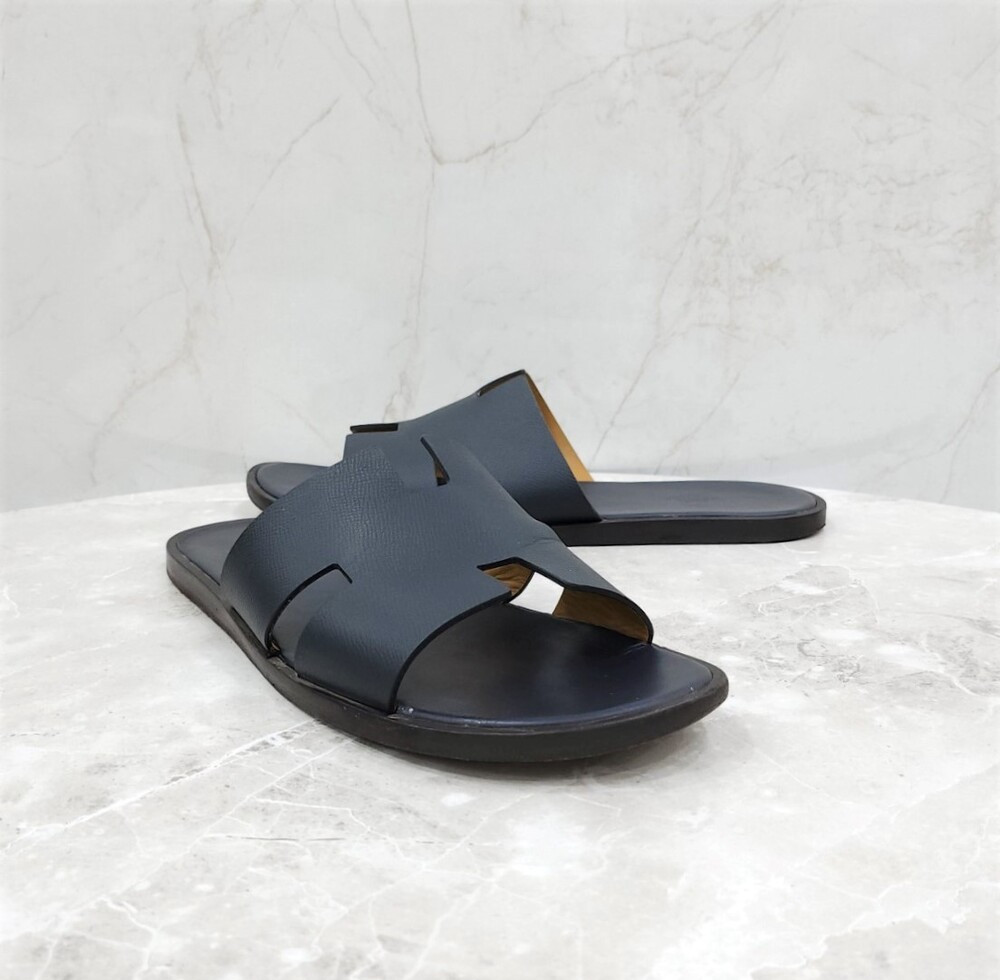 [럭스유] 44 / 에르메스 네이비 이즈미르 샌들 슬리퍼