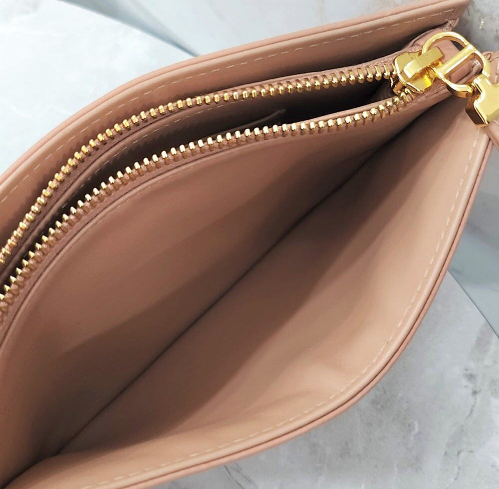 [럭스유] 디올 카로 까나쥬 파우치 체인백 핑크 S5106UWHC