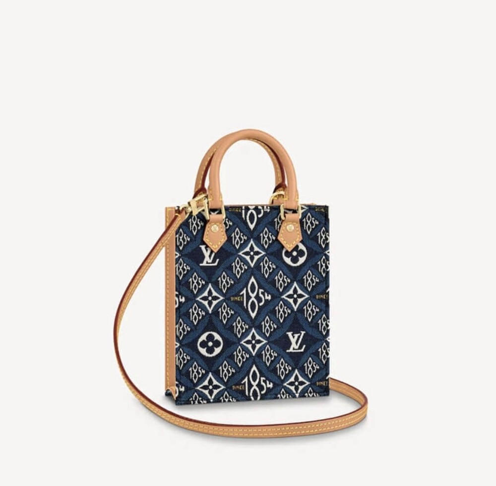 [럭스유] 루이비통 모노그램 자카드 1854 쁘띠삭 플라 크로스백 M80288