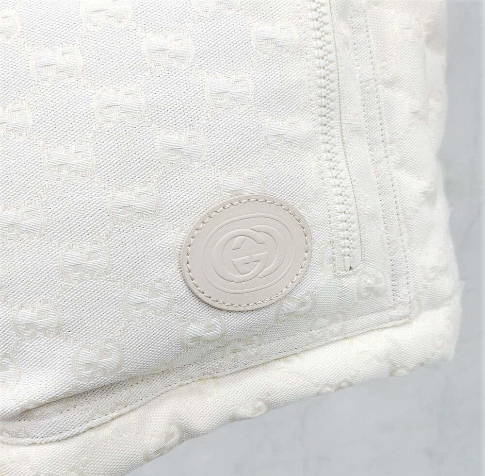 [럭스유] (새상품) 42 / 구찌 여성 GG 코튼 캔버스 푸퍼 패딩 자켓 774871