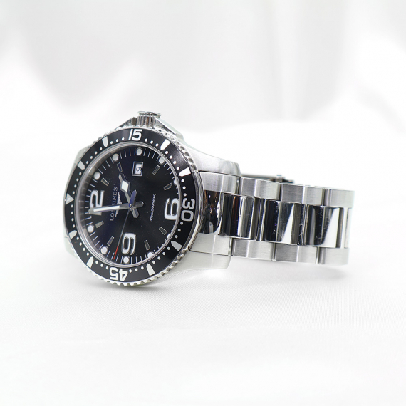 Longines(론진) L3.730.4 HydroConquest 하이드로 콘퀘스트 41MM 스틸 밴드 오토매틱 남성 시계