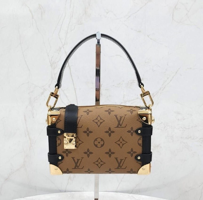 [럭스유] (새상품) 루이비통 모노그램 리버스 캔버스 사이드 트렁크 PM M47139