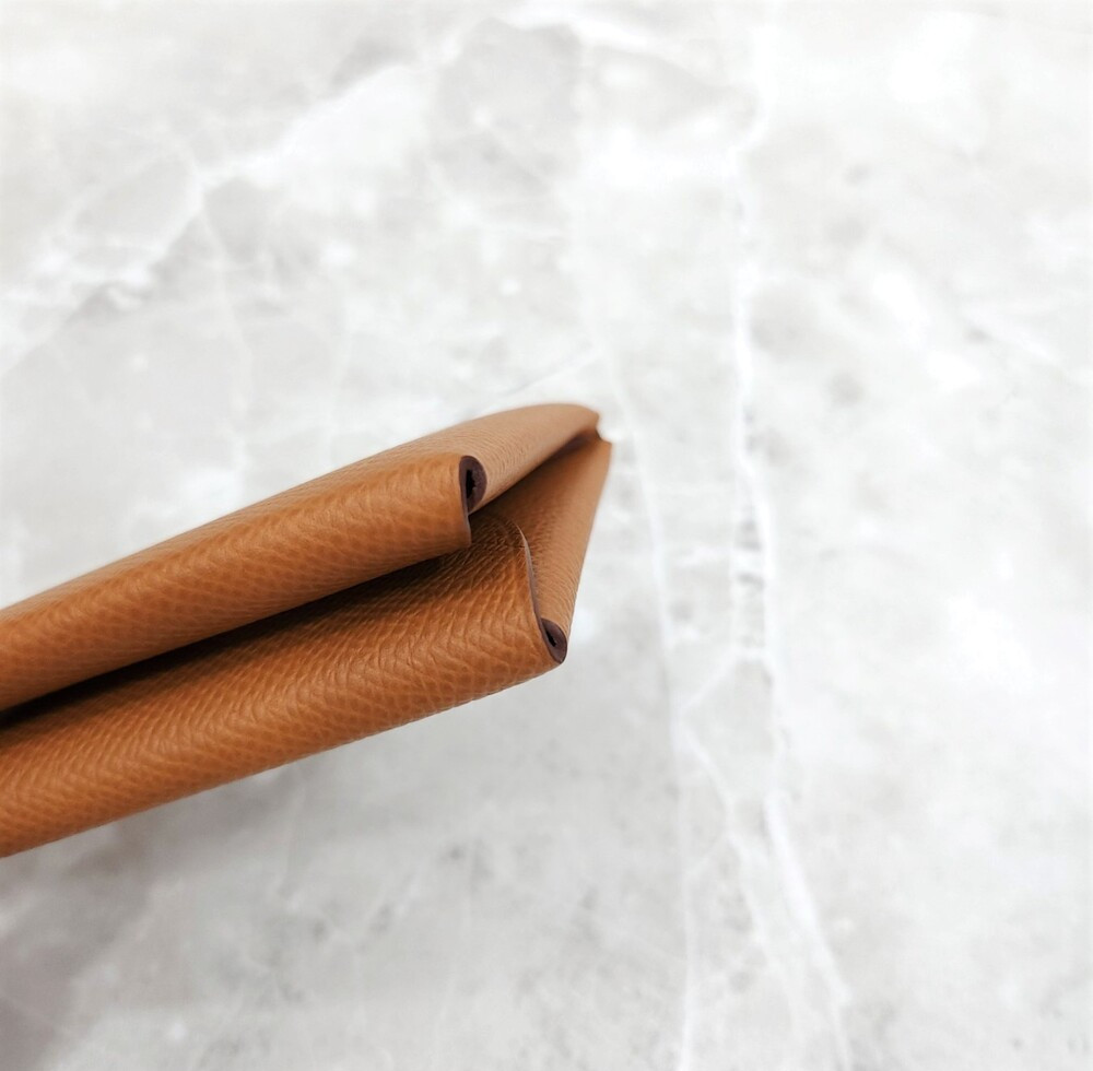 [럭스유] (새상품) 에르메스 칼비 듀오 카드홀더 골드 H083035CK37