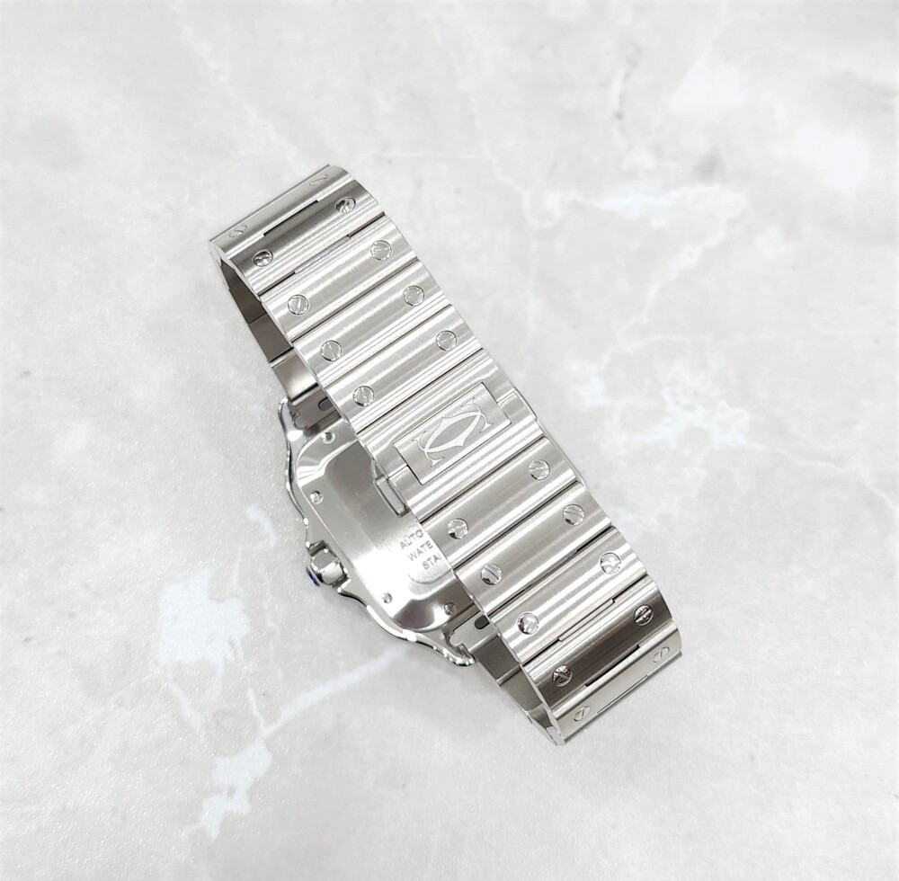 [럭스유] (새상품) 까르띠에 산토스 드 까르띠에 시계 청판 WSSA0071