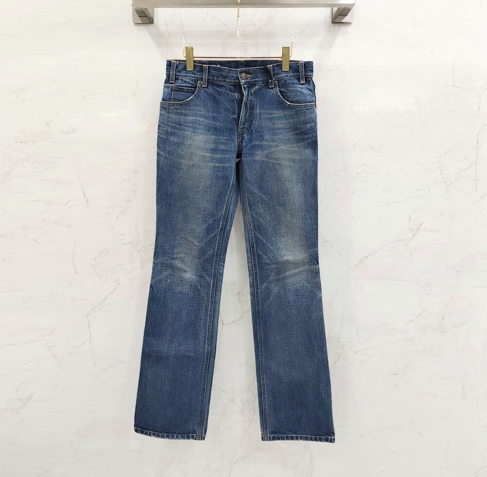 [럭스유] 26 / 셀린느 펄 다크 유니언 워시 데님 팬츠 2N42A365M07DU