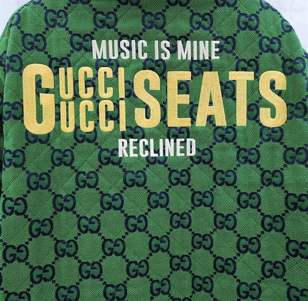 [럭스유] (새상품) 50 / 구찌 GG 그린 누빔 카라 자켓 676488