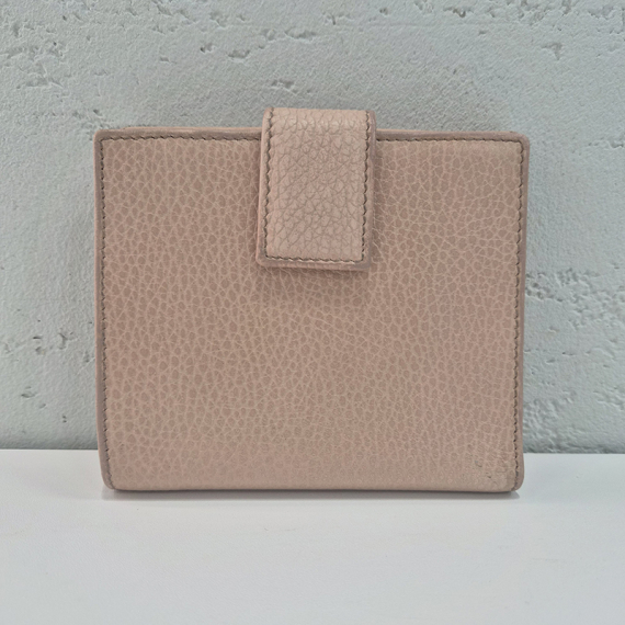 구찌 GG 마몬트 플랩 중지갑 핑크 456122