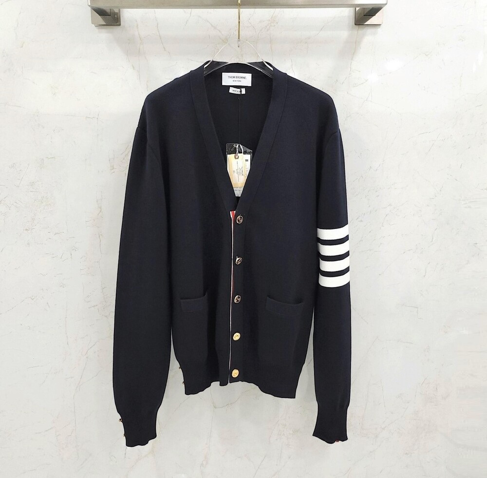 [럭스유] (새상품) 3 / 톰브라운 밀라노 스티치 가디건 MKC171A