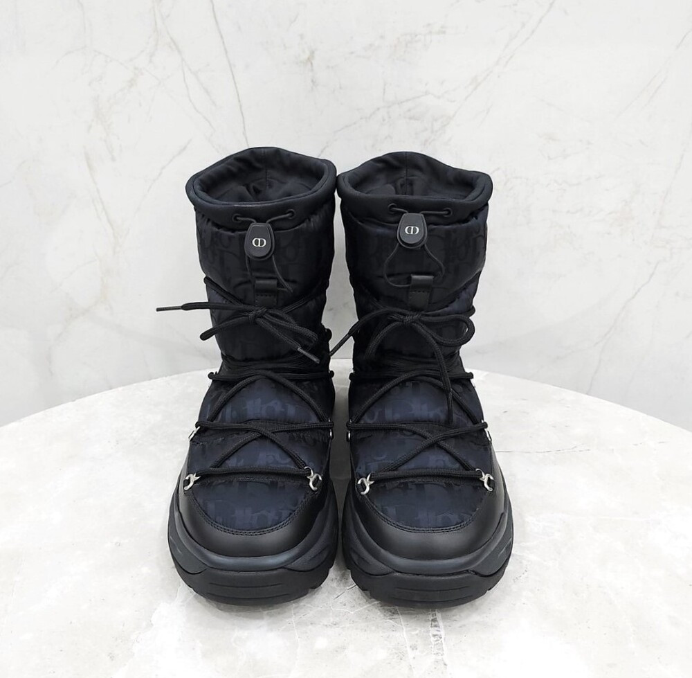 [럭스유] (새상품) 43 / 디올 오블리크 스노우 패딩 부츠