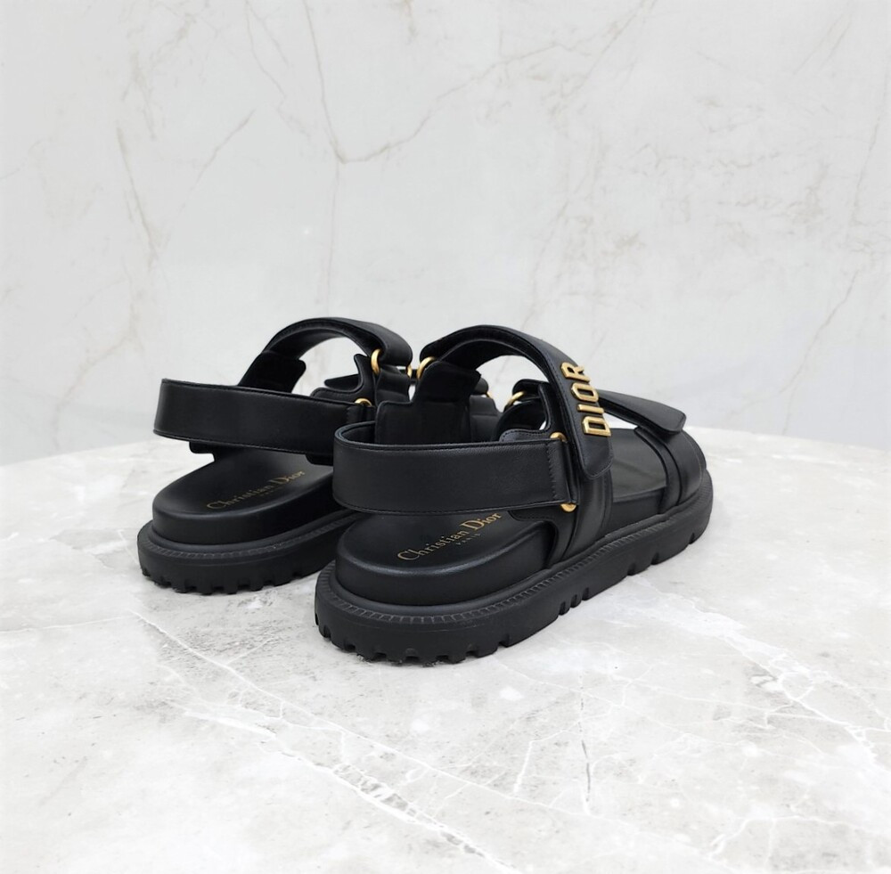 [럭스유] 38 / 디올 액트 벨크로 스트랩 샌들 KCQ547LAB