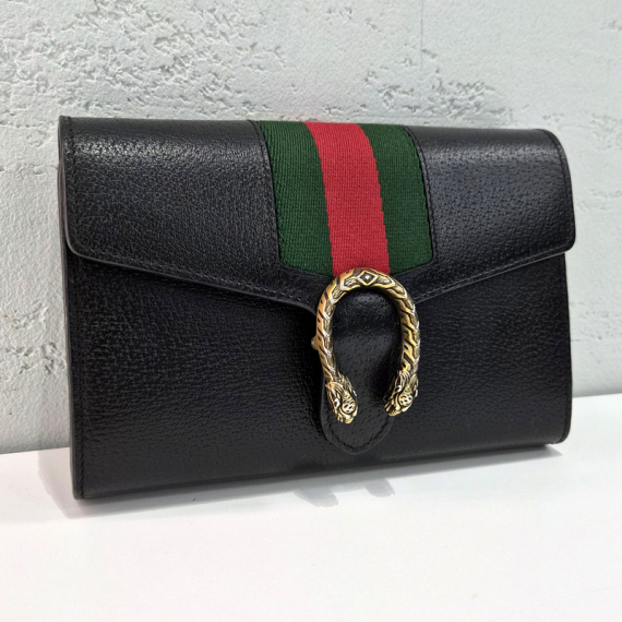 구찌 디오니소스 웹 스트라이프 체인 크로스백 481377