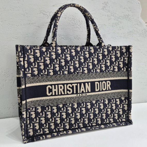 디올 오블리크 북토트 미디움 토트백 M1296