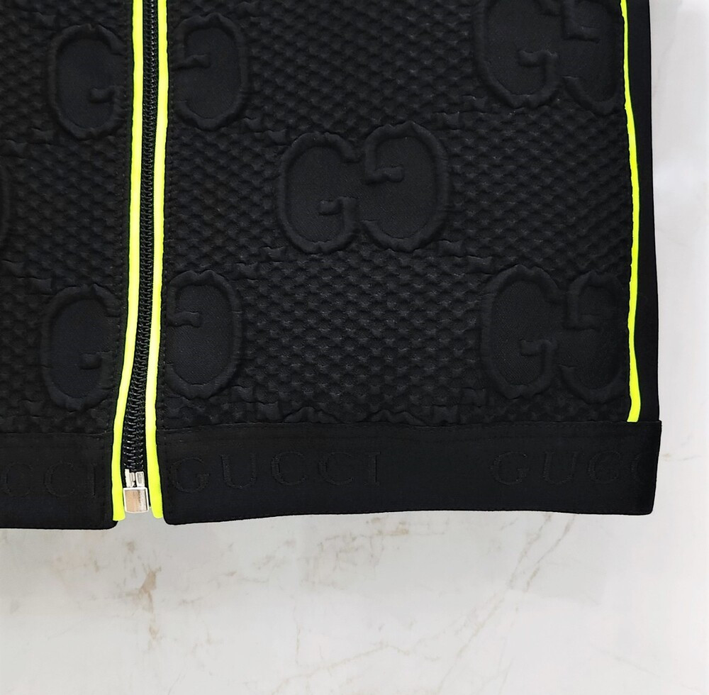 [럭스유] (새상품) S / 구찌 GG 로고 트랙 집업 자켓 724491